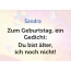Zum Geburtstag ein Gedicht fr Sandra