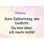 Zum Geburtstag ein Gedicht fr Philine