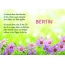 Ein schnes Happy Birthday Gedicht fr Bertin