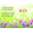 Ein schnes Happy Birthday Gedicht fr Alex