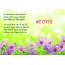 Ein schnes Happy Birthday Gedicht fr Acoyis