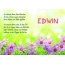 Ein schnes Happy Birthday Gedicht fr Edwin