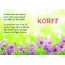 Ein schnes Happy Birthday Gedicht fr Korff