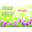 Ein schnes Happy Birthday Gedicht fr Michael