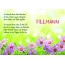 Ein schnes Happy Birthday Gedicht fr Tillmann