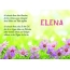 Ein schnes Happy Birthday Gedicht fr Elena