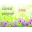 Ein schnes Happy Birthday Gedicht fr Erik