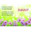 Ein schnes Happy Birthday Gedicht fr Danny