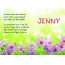 Ein schnes Happy Birthday Gedicht fr Jenny