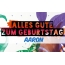 Alles Gute zum Geburtstag fr Aaron!