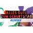 Alles Gute zum Geburtstag fr Aldeger!