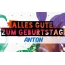 Alles Gute zum Geburtstag fr Anton!