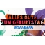 Alles Gute zum Geburtstag fr Benjaman!