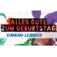 Alles Gute zum Geburtstag fr Damian-Leander!