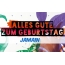 Alles Gute zum Geburtstag fr Jamain!