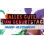 Alles Gute zum Geburtstag fr Mark-Alessandro!