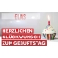 Herzlichen Glckwunsch zum Geburtstag fr Elias