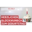 Herzlichen Glckwunsch zum Geburtstag fr Volkwald