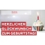 Herzlichen Glckwunsch zum Geburtstag fr Shirin