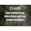 Zum Geburtstag alles Gute und viel Einhornzauber fr Claus!