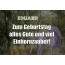 Zum Geburtstag alles Gute und viel Einhornzauber fr Eduard!