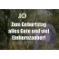 Zum Geburtstag alles Gute und viel Einhornzauber fr Jo!