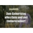 Zum Geburtstag alles Gute und viel Einhornzauber fr Jannis!