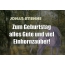 Zum Geburtstag alles Gute und viel Einhornzauber fr Jonas-Etienne!