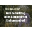 Zum Geburtstag alles Gute und viel Einhornzauber fr Jochen-Adolf!