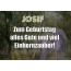 Zum Geburtstag alles Gute und viel Einhornzauber fr Josif!