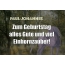 Zum Geburtstag alles Gute und viel Einhornzauber fr Paul-Johannes!