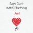 Herzlichen Glckwunsch zum Geburtstag, Arnd