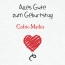 Herzlichen Glckwunsch zum Geburtstag, Cedric-Mathis