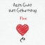 Herzlichen Glckwunsch zum Geburtstag, Flori