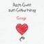 Herzlichen Glckwunsch zum Geburtstag, George