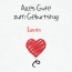 Herzlichen Glckwunsch zum Geburtstag, Laurin