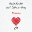 Herzlichen Glckwunsch zum Geburtstag, Matthias