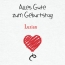 Herzlichen Glckwunsch zum Geburtstag, Luzian