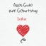 Herzlichen Glckwunsch zum Geburtstag, Lothar