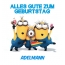 Alles Gute zum Geburtstag von Minions fr Adelmann