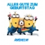 Alles Gute zum Geburtstag von Minions fr Anshelm