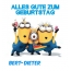 Alles Gute zum Geburtstag von Minions fr Bert-Dieter