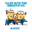 Alles Gute zum Geburtstag von Minions fr Aldeger