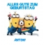 Alles Gute zum Geburtstag von Minions fr Antoni