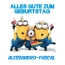 Alles Gute zum Geburtstag von Minions fr Alessandro-Pascal