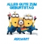 Alles Gute zum Geburtstag von Minions fr Agilwart