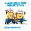 Alles Gute zum Geburtstag von Minions fr Curd-Andreas