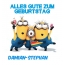 Alles Gute zum Geburtstag von Minions fr Damian-Stephan