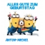 Alles Gute zum Geburtstag von Minions fr Anton-Michel