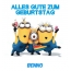 Alles Gute zum Geburtstag von Minions fr Benno